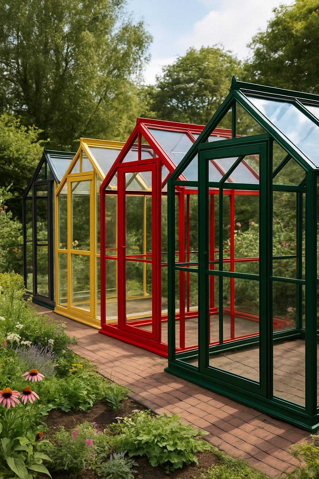 Custom Colour Options for Your Garden Office Greenhouse